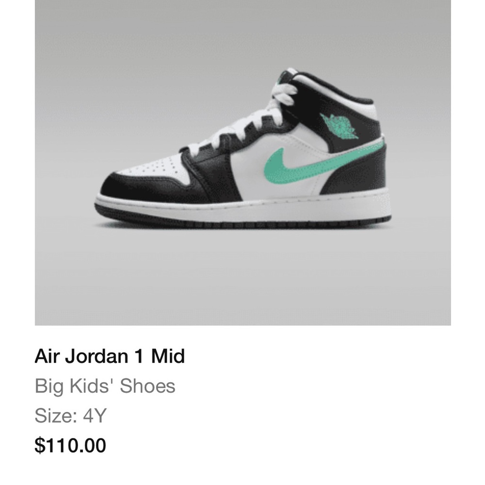 Youth Nike air Jordan high tops